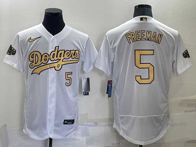 Los Angeles Dodgers #5 Freddie Freeman Number White 2022 All Star Stitched Flexbase Nike Jersey,We sell and wholesale Los Angeles Dodgers #5 Freddie Freeman Number White 2022 All Star Stitched Flexbase Nike Jersey on line form chian!